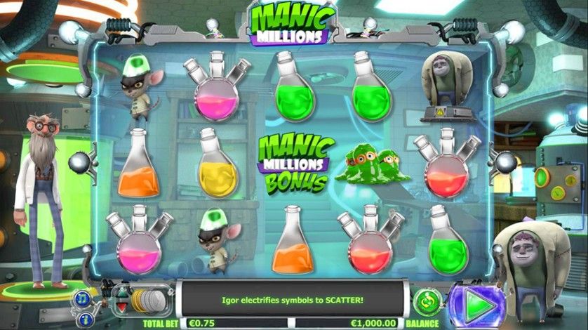 Xe88 Slot Manic Millions: Dive into a Frenzy of Wins and Excitement